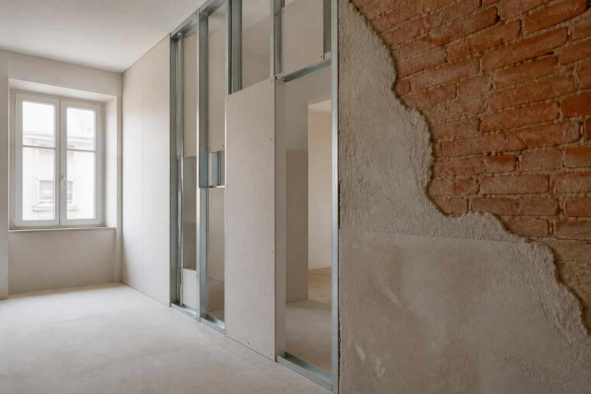 cartongesso o muratura